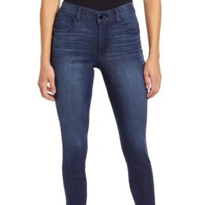 Wit & Wisdom 'Ab'Solution Luxe Touch High Waist Skinny Jeans (Indigo)